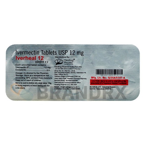 Iverheal 12 mg Healing Pharma