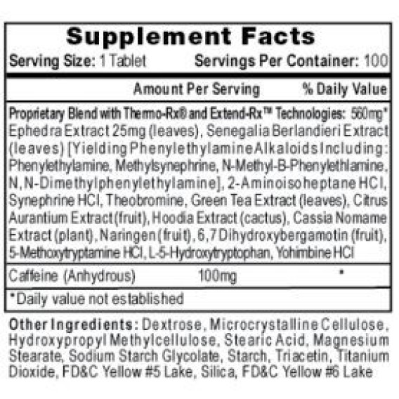 Lipodrene Hi-Tech Pharmaceuticals Super Fatburner Hi-Tech Pharmaceuticals