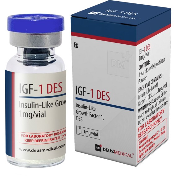 IGF-1 DES (INSULIN-LIKE GROWTH FACTOR 1, DES) HORMONE IN VIALS Deus Medical